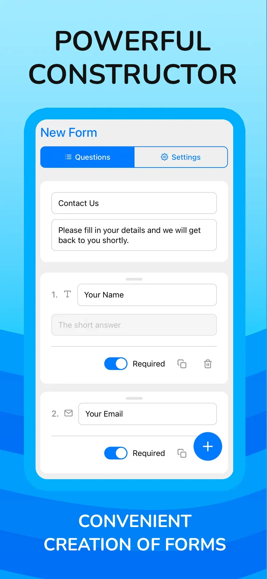 Quick Form - Form Constructor — Превью 2